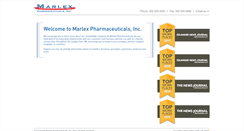 Desktop Screenshot of marlexpharm.com