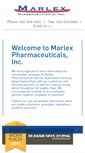 Mobile Screenshot of marlexpharm.com